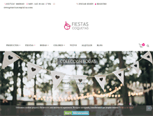 Tablet Screenshot of fiestascoquetas.com